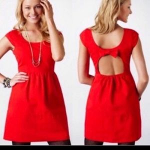 Red American eagle dress